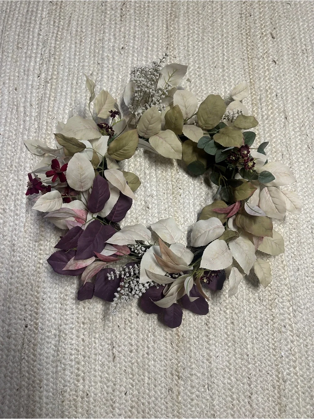 NEW Threshold Studio McGee 26” Mixed Color Leaf Wreath